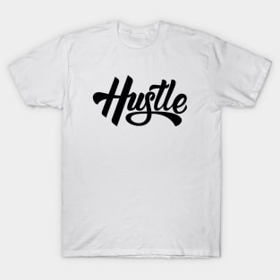 Hustle Typography T-Shirt